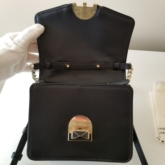 Kate Spade Neve Ocelot Top Handle Satchel Crossbody Bag - Picture 11 of 15